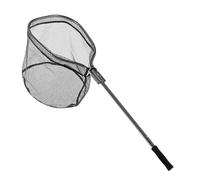 QSTDGVPW Guadino Pieghevole con Manico Antiscivolo E Impugnatura Ergonomica per Catturare E Rilasciare Il Pesce: Un Accessorio Portatile per Una Pesca Facile E, Nero