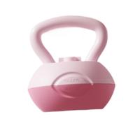 QSTDGVPW Kettlebell Riempito d'Acqua, Kettlebell da Fitness, Esercizi per Il Corpo a Casa, Strumento per L'allenamento dei Glutei Femminili, Attrezzatu, Rosa