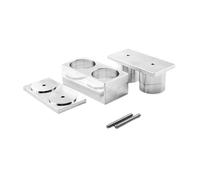 QSTDGVPW Macchina per La Formatura di Esche con Doppio Foro, Leggera, Facile da Usare, Strumento per La Realizzazione di Esche Morbide, Modello per Stampaggio, Girare