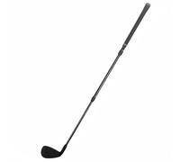 QSTDGVPW Mazza da Allenamento Golf Regolabile Bastone da Pratica Telescopico Attrezzo per Esercitare Controllo Impatto Struttura in Alluminio Leggera Adatta a Pratiche in Casa E Sul Campo, Nero