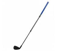QSTDGVPW Mazza da Allenamento Golf Regolabile Bastone da Pratica Telescopico Attrezzo per Esercitare Controllo Impatto Struttura in Alluminio Leggera Adatta a Pratiche in Casa E Sul Campo, Blu