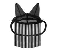 QSTDGVPW Mosca per Cavalli con Orecchie, Traspirante, Comoda, con Nappe,