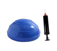 QSTDGVPW Palla da Equilibrio con Pompa, Attrezzo Antiscivolo per L'allenamento della, per Uso Interno Ed Esterno, Blu