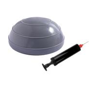 QSTDGVPW Palla da Equilibrio con Pompa, Attrezzo Antiscivolo per L'allenamento della, per Uso Interno Ed Esterno, Grigio