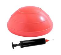 QSTDGVPW Palla da Equilibrio con Pompa, Attrezzo Antiscivolo per L'allenamento della, per Uso Interno Ed Esterno, Orangina