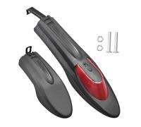 QSTDGVPW Parafanghi Anteriori E Posteriori per Bambini con Luci, Set di Parafanghi Universali per attività All'aperto E Accessori per Il Ciclismo, 16inch to 18inch