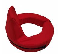 QSTDGVPW Protezione Collo Bambini Schiuma Leggera Materiale Ergonomico Cinturino Regolabile Adatto per Gare Sperimentazione Attività Ricreative , Rosso , Kids 11CM