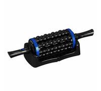 QSTDGVPW Rullo Massaggio Elettrico Rullo Vibratione Roller Massaggiatore Piedi Viso Corpo Materiale Sintetico Recupero Rapido Muscoli Affaticati Controllo, Blu