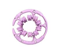 QSTDGVPW Rullo Muscolare Portatile, Pinza Circolare per Gambe, Attrezzatura per Bodybuilding, Massaggio Manuale, Strumento per Massaggio di Glutei E Gambe, Viola