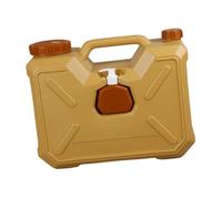 QSTDGVPW Secchio per Acqua di capacità con Rubinetto per Campeggio E Barbecue, Giallo, 18l