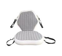QSTDGVPW Sedile per Kayak Gonfiabile in PVC, Sedia per Canoa Regolabile con Schienale Ergonomico per