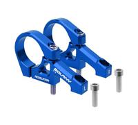 QSTDGVPW Set di Attacco Manubrio di Ricambio per Mountain Bike per Sport con Morsetto da 31,8 Mm, Blu