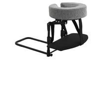 QSTDGVPW Set di Materassi per Massaggi, Cuscino di Posizionamento, Cuscino di Recupero Dopo Un Intervento Chirurgico Agli Occhi, Cuscino di Supporto per Il Vis, Grigio con Vassoio