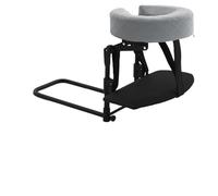 QSTDGVPW Set di Materassi per Massaggi, Cuscino di Posizionamento, Cuscino di Recupero Dopo Un Intervento Chirurgico Agli Occhi, Cuscino di Supporto per Il Vis, Grigio Chiaro con Vassoio