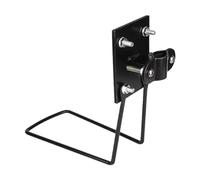 QSTDGVPW Staffa di Montaggio per Cestino da Bicicletta con Viti, Regolabile, Robusta Staffa in Metallo per Cestino da Bicicletta per Mountain Bike, Staffa a L da 1,5 a 3 cm