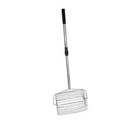 QSTDGVPW Strumento per La Raccolta di Palline da Tennis, Lunghezza Regolabile, Cestino Mobile, Pratico Accessorio per Esercizi in Campo, Piccolo
