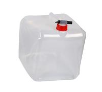 QSTDGVPW Tanica d'Acqua Pieghevole, Trasparente, con Maniglia, Facile da Riempire, Contenitore per Campeggio, Secchio per Sport, Campeggio, Pesca, Barbecue, 10 Litri