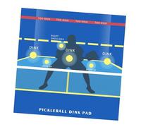 QSTDGVPW Tappetino per Allenamento di Pickleball, Supporto per Rimbalzatore da Parete, Supporto per Rimbalzatore da Parete