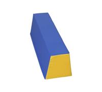 QSTDGVPW Trave di Equilibrio per Ginnastica per Bambini, Attrezzatura per La Casa, Trave Antiscivolo per Allenamento Sensoriale, Abilità Motorie, Agilità, Raga, Giallo Blu