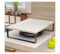 QSTGX Copri Fornelli Cucina 2 Fuochi Gas Copri Fornelli 30x40x9,6 cm Per piano di lavoro, lavello, camper e elettrico Flessibile e mobile(D)