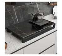 QSTGX Copri Fuochi Cucina Gas 5 Fuochi Coperchio Piano Cottura Resistente al calore Per piani di lavoro, lavelli, camper e fornelli elettrici/a gas(A,40x50x9.6 CM)