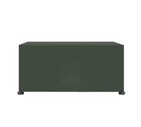 QSTGX Copritavolo Esterno Impermeabile Rettangolare Materiale in Tessuto Oxford 420D Resistente Adatto per Tavoli e Sedie, Auto, Divani con Coulisse, Personalizzabile(100x100x120cm)