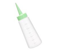 Qsvbeeqj 120ml Olio Per Capelli Applicatore Bottiglia Con Clear Scale Ago Naso Bottiglia Salon Shampoo Applicatore Per Salone