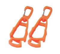 Qsvbeeqj 2 Guanti Clip per Cintura Gancio Supporto Sicurezza Grabber Porta Clip Sicurezza sul Lavoro Clip Keeper Guanti Facili da Usare Clip per Cintura Comodo Morsetto Connettore Leggero