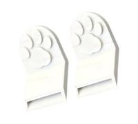 Qsvbeeqj 2 pezzi ergonomico Pet Food Can Opener Strumento universale per vari gatti cane può Tab Lifter durevole Gadget cucina Pet Food Opener