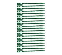 Qsvbeeqj 20 volte legami per piante con ossa di pesce, design a trama di diverse dimensioni per un supporto sicuro per verdure floreali in giardini orto legami di supporto