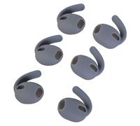 Qsvbeeqj 3 paia di manicotti in silicone per auricolari auricolari per auricolari resistenti al sudore, design per uno stile di vita attivo Custodia in silicone