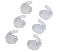 Qsvbeeqj 3 paia di manicotti in silicone per auricolari auricolari per auricolari resistenti al sudore, design per uno stile di vita attivo Custodia in silicone