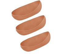 Qsvbeeqj 3 pezzi Cestino da giardino a prova di uccelli, rivestimento in feltro rinforzato, per orchidee, radici, uccelli, fioriera, cesto, fodera