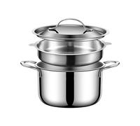 Qsvbeeqj 304 Acciaio Inossidabile Serbatoio Stretto Con Coperchio Stretto Resistenza Ad Alta Temperatura Vetro Di Immagazzinaggio Per Magazzino Olio Da Cucina Con Grande Capacità di Casseruola Di