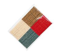 Qsvbeeqj 4 libri gonfiati in miniatura per 1/12 scala Dollhouses Scena Biblioteca Decorazione E Modello creativo Artigianato Accessori Progetto Casa delle Bambole Accessori