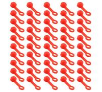 Qsvbeeqj 50 pinze del freno idraulico per bicicletta, capezzolo di sangue, tappi per tappi di sangue, tappi per viti morbide, coperture per la polvere, durata della bicicletta, per il sangue dei freni