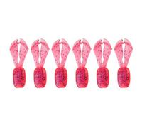 Qsvbeeqj 6pcs sale migliorato esche artificiali morbide con colori mimetici movimenti naturali per acqua fresca pesca esca multiuso