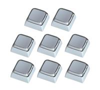 Qsvbeeqj 8 pezzi XDA Height Backlight Keycap Set per tastiere meccaniche con durata PC in colori classici