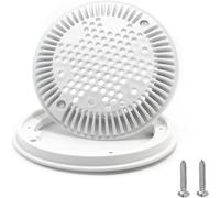 Qsvbeeqj 8 Pollice Piscina Copertura di Scarico Rotondo Coperture Di Copertura Principale Per Kit Piscina Misurazioni Tubi Di Scarico Principale Scambio