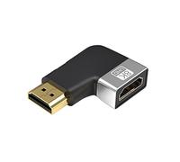 Qsvbeeqj 8ks 90° 270° Adattatore maschio a femmina compatibile Hdmic 2.1 ad angolo retto Extender 8K