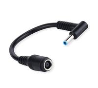 Qsvbeeqj Adattatore cavo di alimentazione convertitore di punta per computer portatile 7,4 x 5 0 mm femmina fino a 4 5 x 3 0 mm maschio laptop porte di ricarica