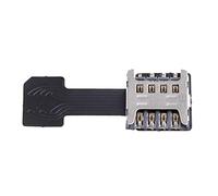 Qsvbeeqj + Adattatore orizzontale due in uno Extender per telefono 4G per Extender per adattatore di schede Kit porta USB Lettore di strumenti Custodia per lettore Custodia Lettore Usb Writer