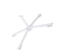 Qsvbeeqj Ampia base per ombrelloni da giardino, protezione solare resistente alle intemperie, con croci in acciaio stabilizzanti, per terrazze e barbecue, supporto per ombrellone da giardino