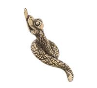 Qsvbeeqj Artistico Ottone Ornamento Serpente L'Intelligenza E La Felicità Interior Designer Per L'Imparare O Esposizione Del Soggiorno