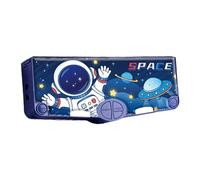 Qsvbeeqj Astuccio multifunzione per matite include forbici a punta per dito, nastro trasparente, righello Eraser per bambini