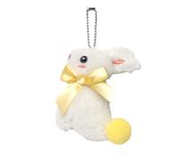 Qsvbeeqj Bambole del fumetto Pendenti Borsa Charm Peluche Portachiavi Ciondolo Peluche Zaino Pendente Bambini Supporto Auto, Giallo, taglia unica