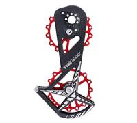 Qsvbeeqj Bicicletta Dietro La Ruota Deragliatore Con Cuscinetto In Ceramica 16T Lega di Alluminio Fino A 18 T Supporto Per R8000 R8800 5800 5700 105 6600