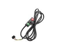 Qsvbeeqj Biciclette elettriche Faro Corno Indicatori di direzione Luce Biciclette Pulsante Per Moto Scooter E Bike Facile Installare Manubrio Pulsante Modificato Faro