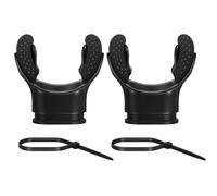 Qsvbeeqj Boccaglio da snorkeling in silicone di alta qualità per adulti a tenuta stagna design ergonomico confortevole nuoto attrezzatura subacquea universale adattatore per snorkeling