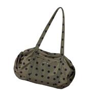 Qsvbeeqj Borsa ascellare alla moda multiuso metodi di trasporto pratico tessuto di nylon spazioso per ufficio attività all'aperto spaziosa borsa a tracolla per pendolari, Verde, One Size